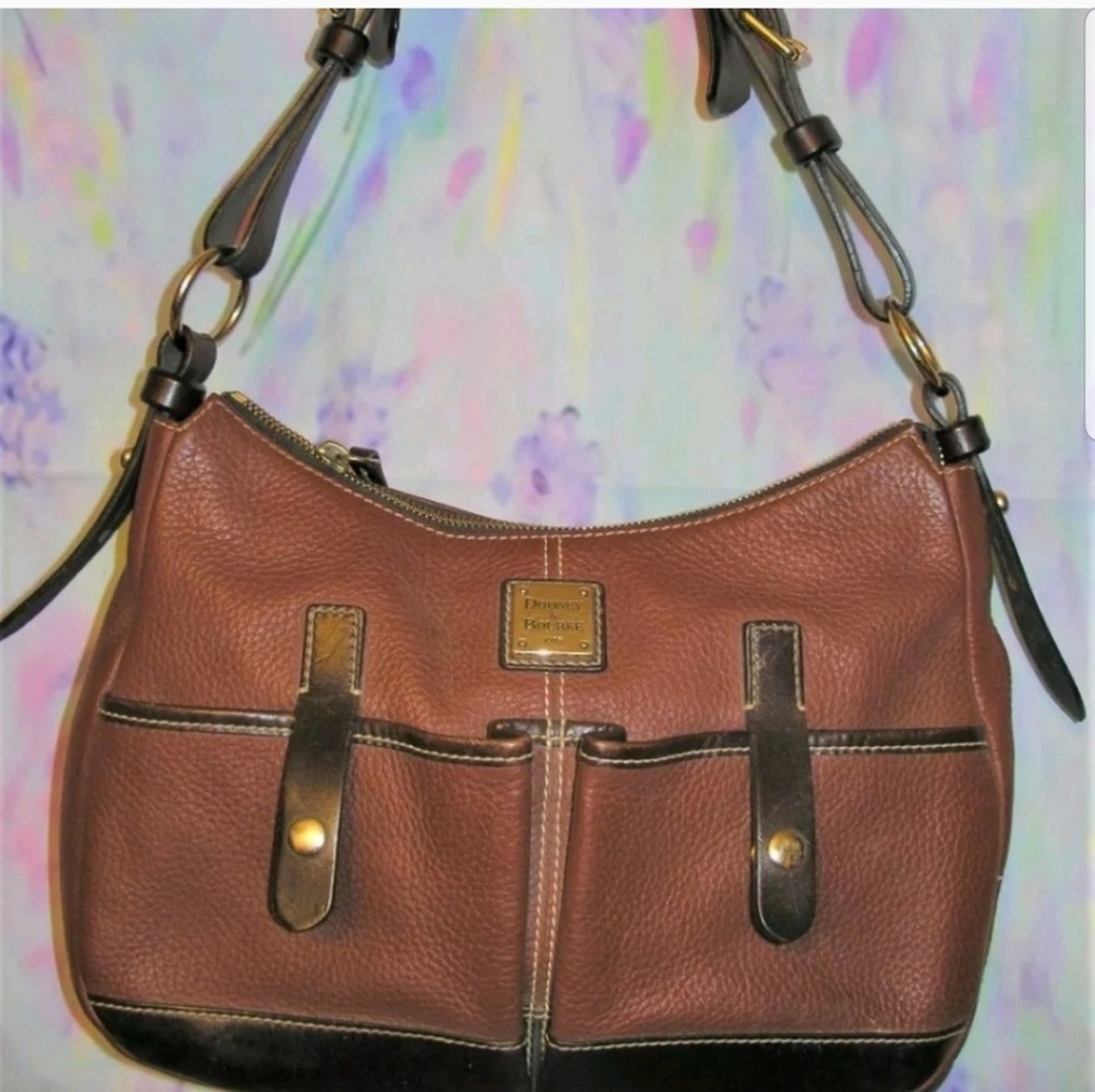 Dooney and Bourke pebbled leather handbag